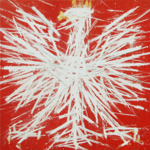 White Eagle 4, 2011, acrylic on canvas, 160×160 cm
